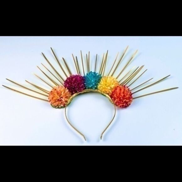 Pick 1- Handmade Catrina Day of the dead headband. main image 12